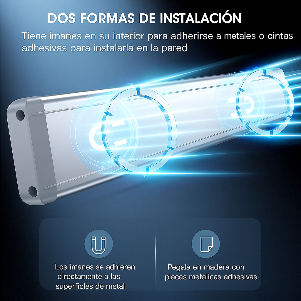 Iluminación Magnética Sensorial LED™