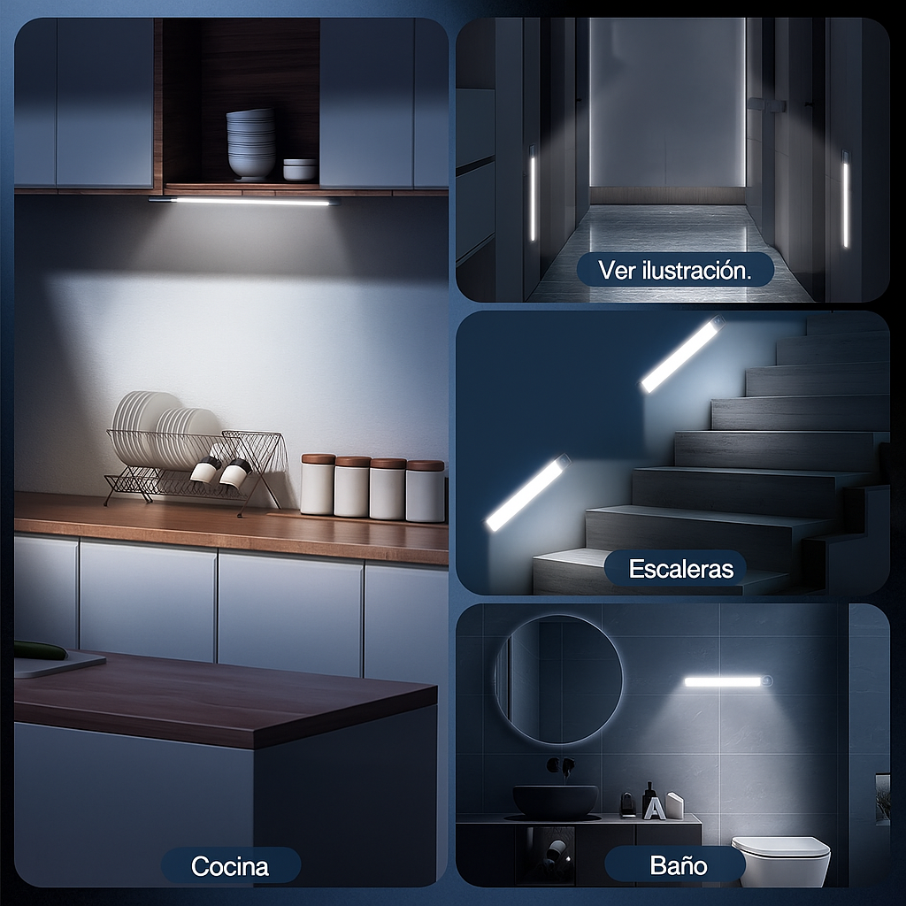 Iluminación Magnética Sensorial LED™