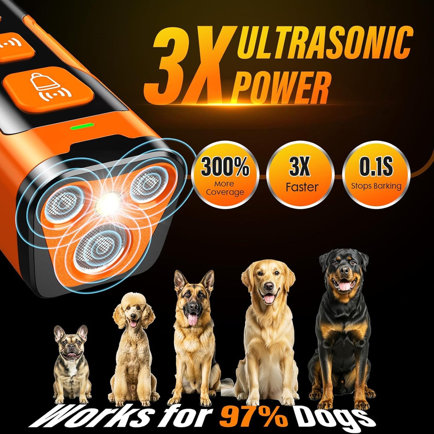 Controlador de Ladridos Ultrasonido™